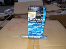 1 x Box of Kuretake Post-chalk Erasable Gold PMA-570 Markers, approximately 700 markers, approximate