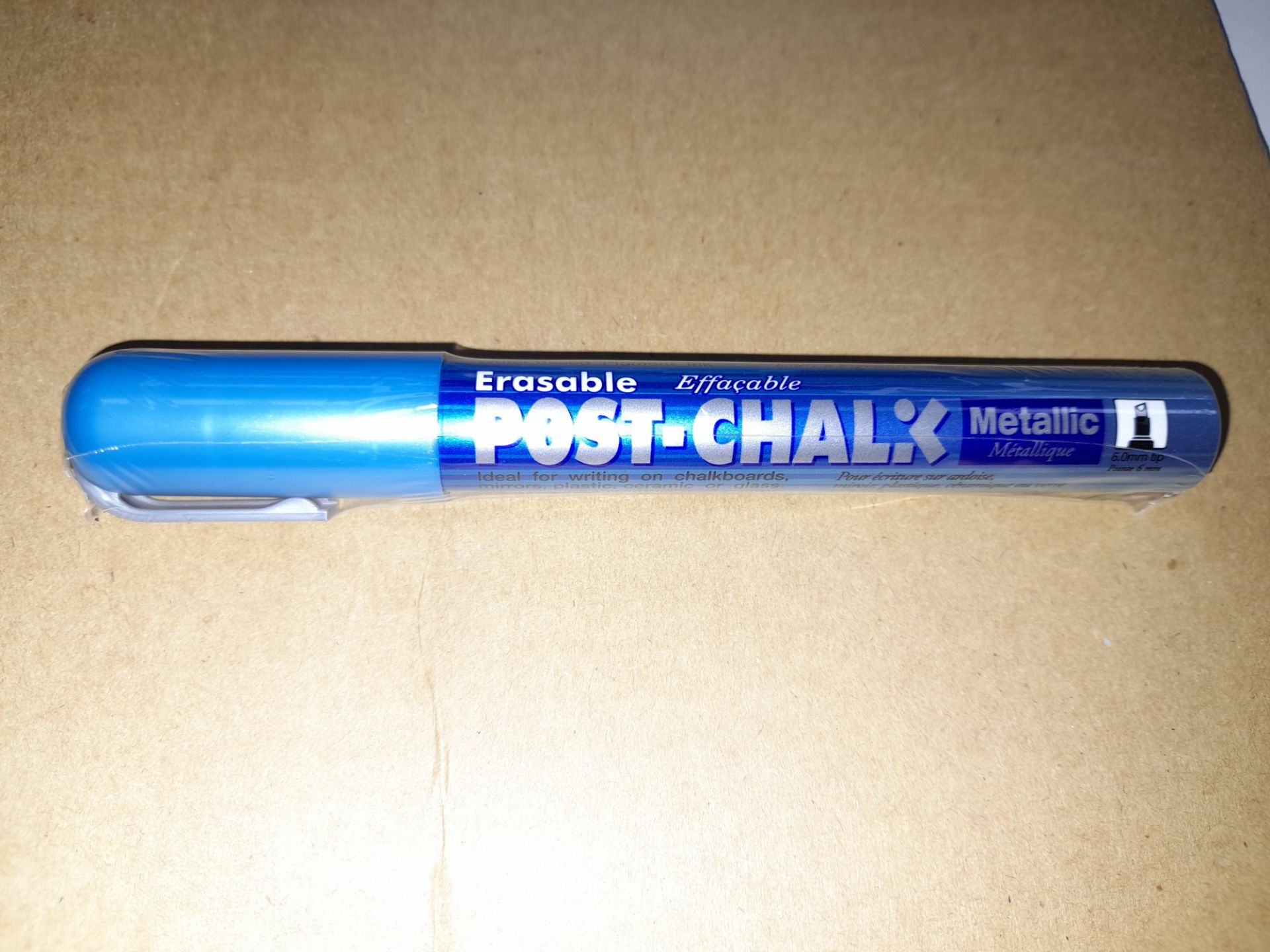 1 x Box of Kuretake Post-Chalk Erasable MT Blue PMA-570ME Markers, approximately 700 markers, - Image 6 of 6