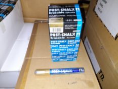 1 x Box of Kuretake Post-chalk Erasable Gold PMA-570 Markers, approximately 700 markers, approximate