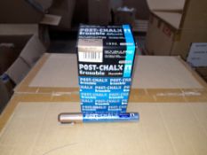 1 x Box of Kuretake Post-chalk Erasable MT Brown PMA-570ME Markers, approximately 700 markers,