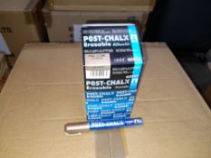 1 x Box of Kuretake Post-chalk Erasable MT Brown PMA-570ME Markers, approximately 700 markers,