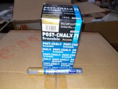 1 x Box of Kuretake Post-chalk Erasable Gold PMA-570 Markers, approximately 700 markers, approximate