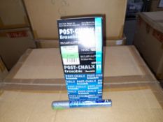 1 x Box of Kuretake Post-Chalk Erasable MT Green PMA-570ME, approximately 700 markers, approximate