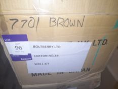 1 x Box of Kuretake Zig Posterman Wet-Wipe Brown PMA-770 Markers, approximately 240 markers,