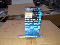 1 x Box of Kuretake Post-chalk Erasable Gold PMA-570 Markers, approximately 700 markers, approximate