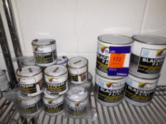 16 x Assorted Tins of Rainbow Blackboard paint