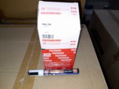 1 x Box of Kuretake Zig Posterman Wet-Wipe White PMA-550 Markers, approximately 700 markers,