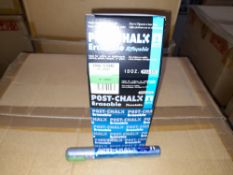 1 x Box of Kuretake Post-Chalk Erasable MT Green PMA-570ME, approximately 700 markers, approximate