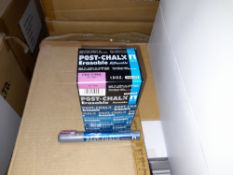 1 x Box of Kuretake Post-Chalk Erasable MT Pink PMA-570ME Markers, approximately 700 markers,
