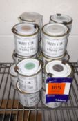 18 x 250ml Tins of Rainbow Shabby Chic Furniture Paint, various colours