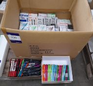 Assortment of Pentel pens and pen-sets to 3 x boxes, to include boxed, part-boxed and loose, to