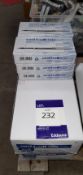 2 x Cartons of Uni-ball eye fine UB-157 blue pens, plus 6 x boxes (30 x boxes in total, 1 x Dz per