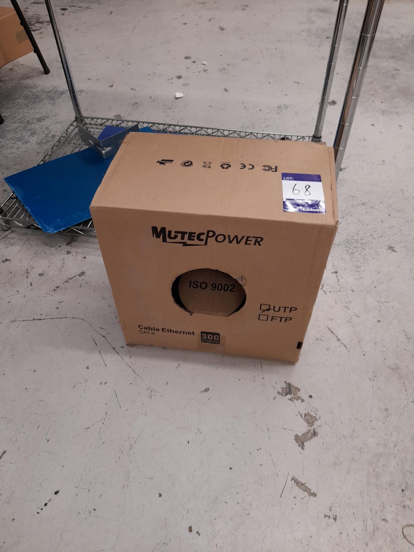 Mutec Power Cat 6 cable ethernet - 300m (boxed and unused)