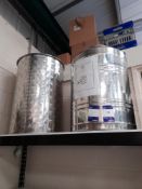 2 Various stainless steel vats