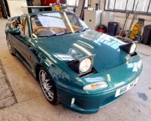 Mazda Eunos Convertible 1598cc, Petrol, Auto, Green, Registration B16 MEP, MOT 11.04.2023, V5