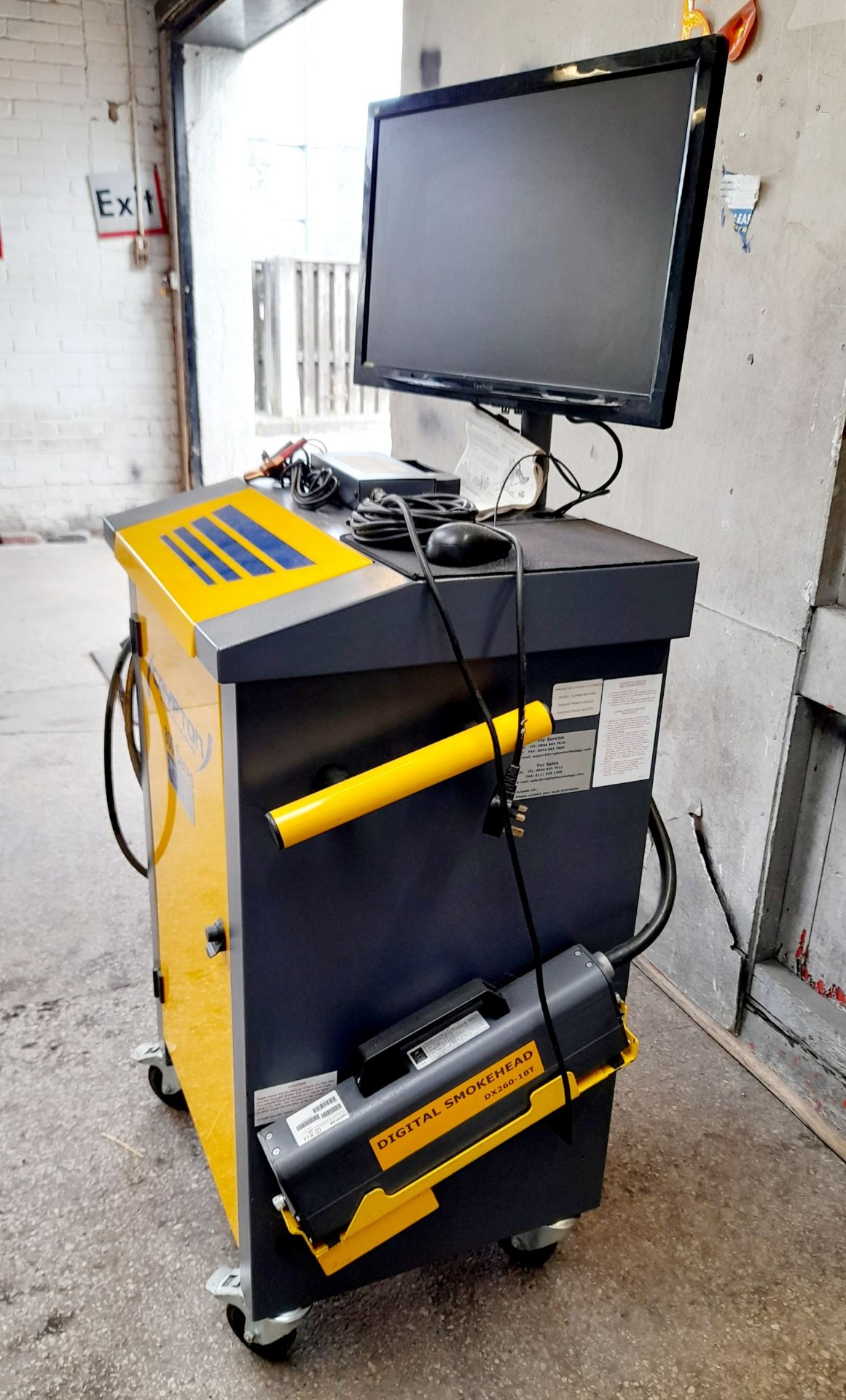 Crypton 800 Series Analyser Model CCP800-B-EN560 with Diesel Tune Digital Smokemeter DX260-1BT & RPM - Image 2 of 10