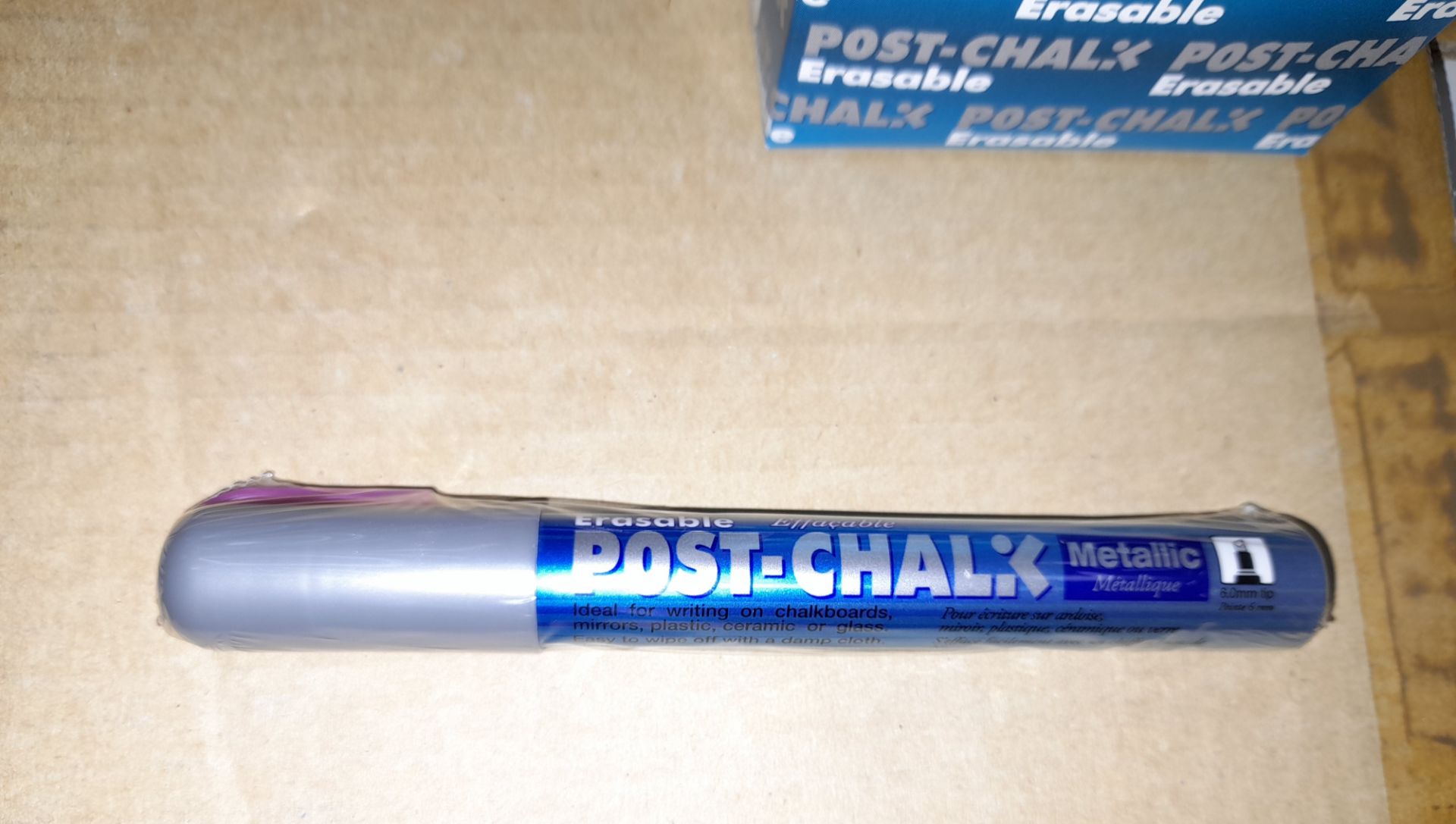 1 x Box of Kuretake Post-Chalk Erasable MT Pink PM - Image 6 of 6