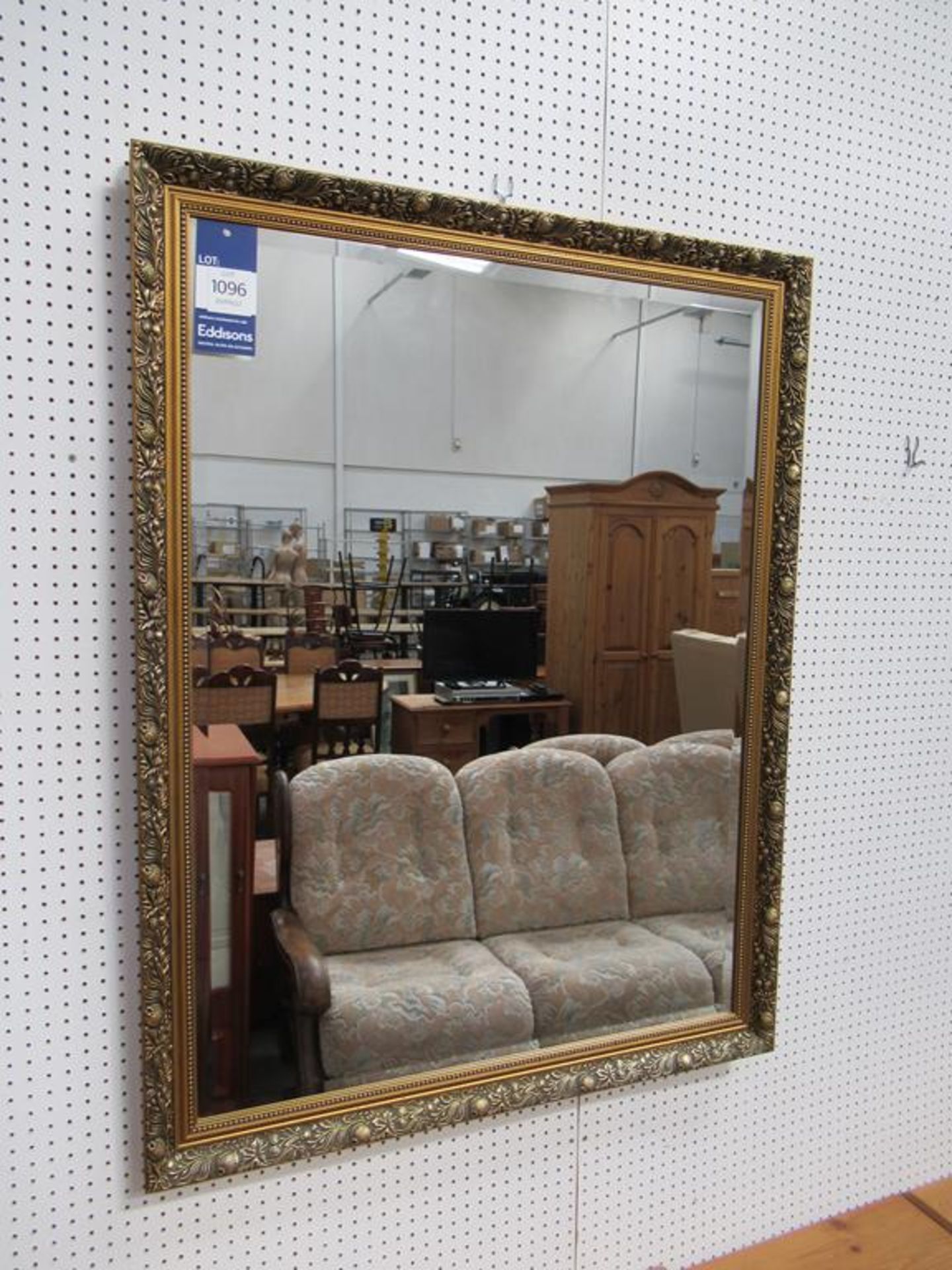 Large Ornate Framed Mirror - Image 2 of 3