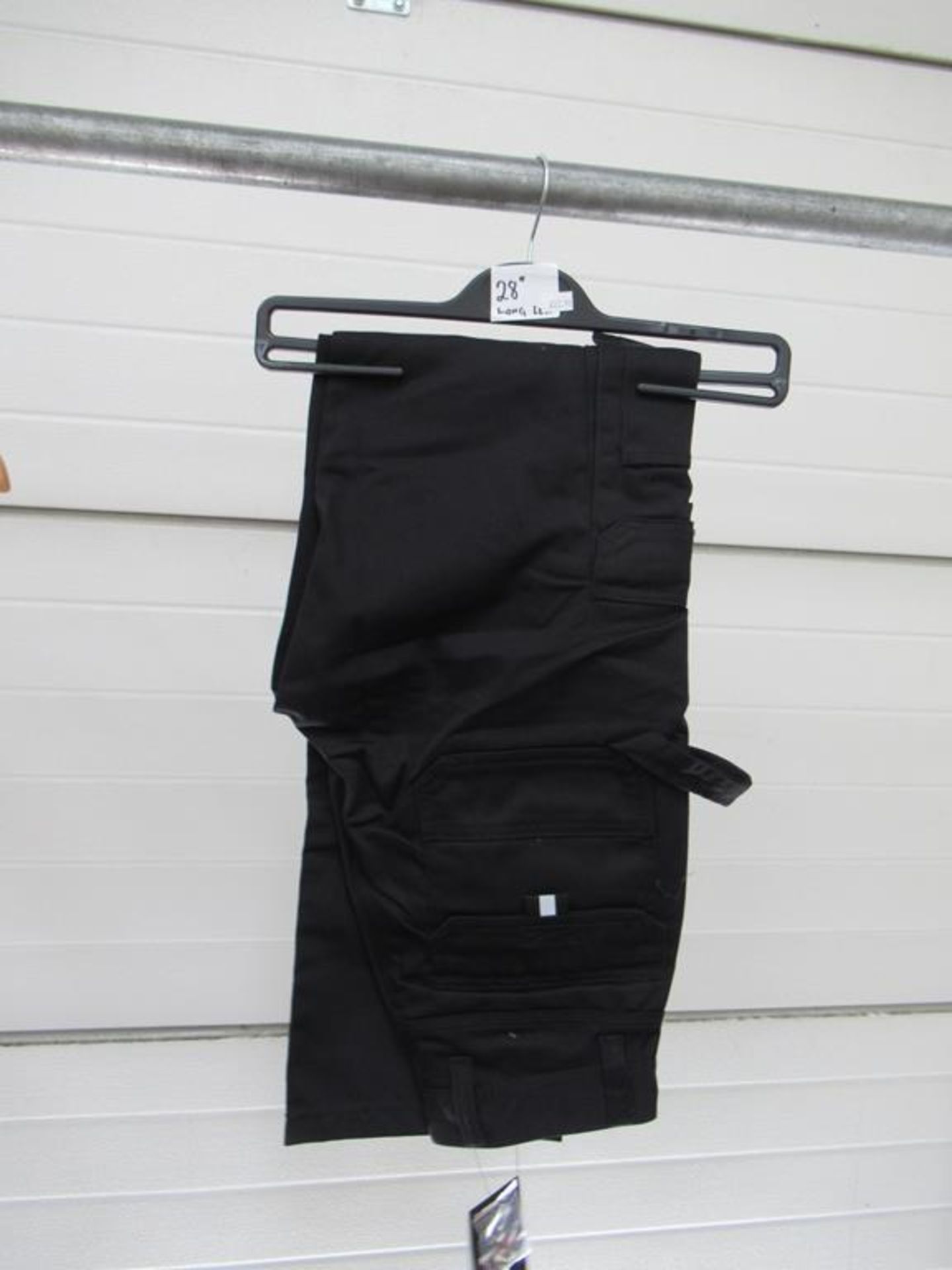 Work Trousers in Black - 32.5" Leg. - Image 3 of 3