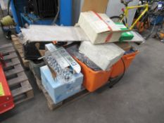 Pallet of vehicle spares