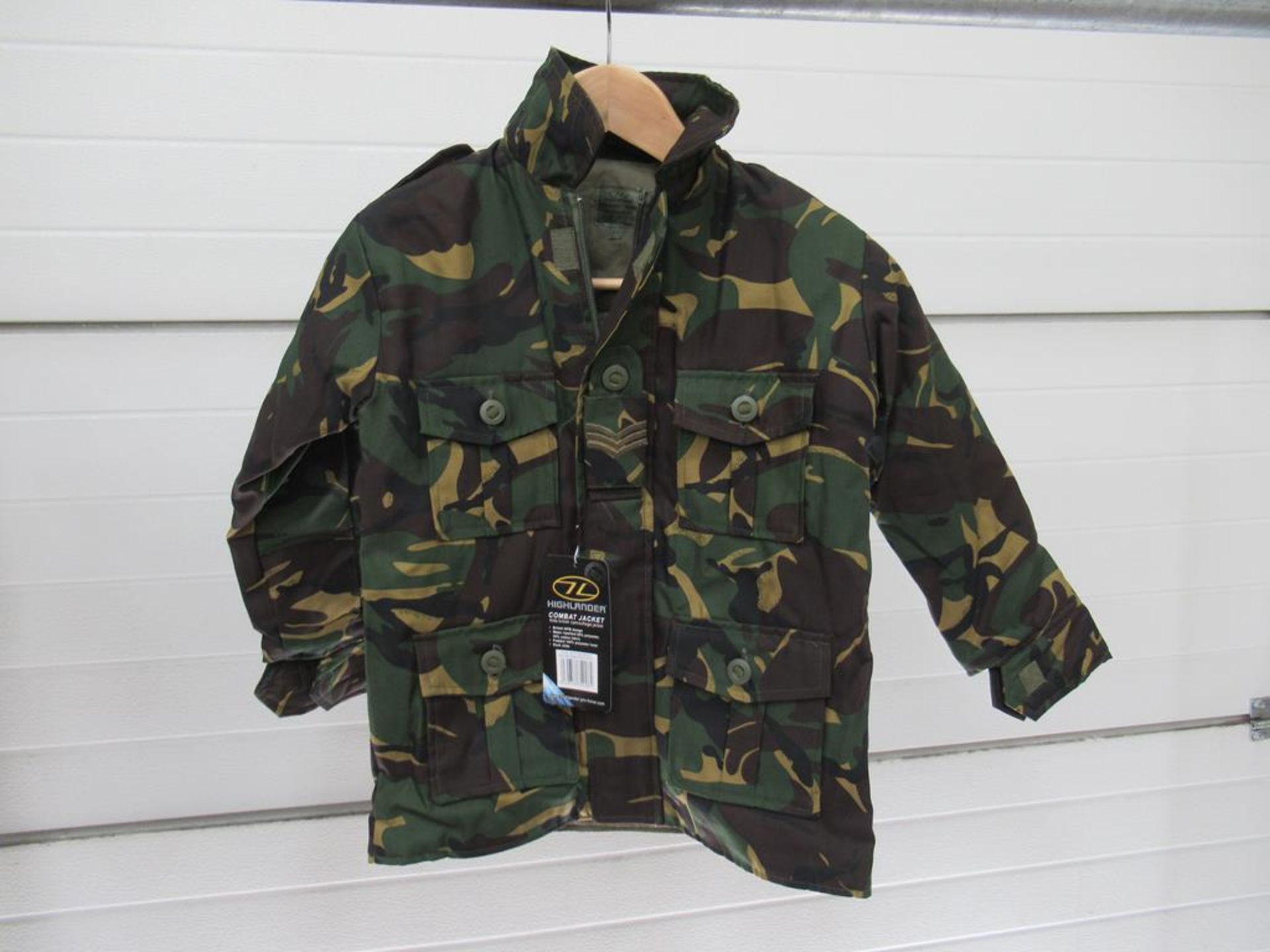 Children's Padded Combat Jackets in varying colours - Image 3 of 5