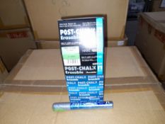 1 x Box of Kuretake Post-Chalk Erasable MT Green P