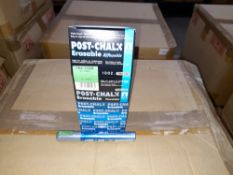 1 x Box of Kuretake Post-Chalk Erasable MT Green P
