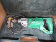 Hitachi DC120V Drill in case. 110V