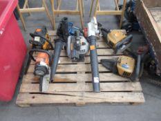 3x Hedgetrimmers, 3x Leafblowers and 2x Chainsaws - all spares/repairs