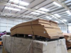 Qty of Plyboard Sheets - approx 2450mm x 530mm - 5mm thick