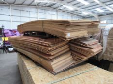 Qty of Plyboard Sheets - approx 2450mm x 530mm - 5mm thick