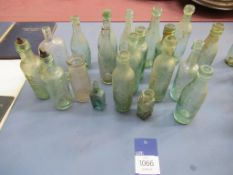 Assorted Vintage Glass Bottles from Portsmouth, Southwell, Rochester etc. By Mumby & Co, J. M Kirkby