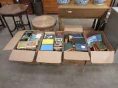 4x Boxes of Assorted Books