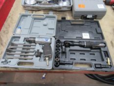 Powercraft pneumatic wrench kit and pneumatic chisel