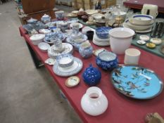Assorted Porcelain - Mainly Blue & White.