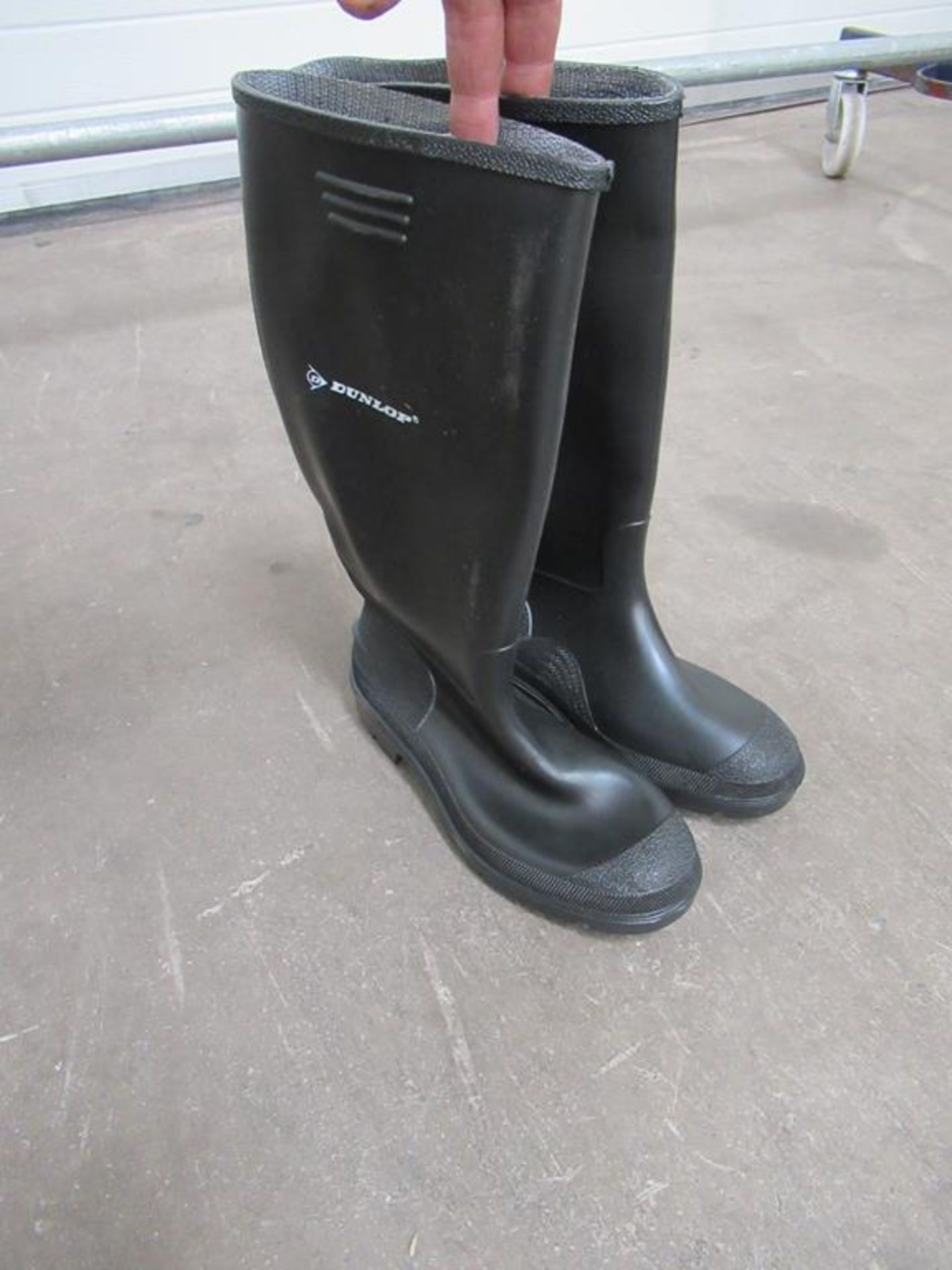 Black Wellington Boots in various sizes & lengths. - Image 5 of 5