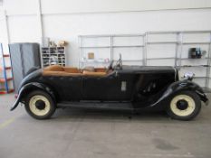 A 1932 Armstrong Siddeley Saloon Car