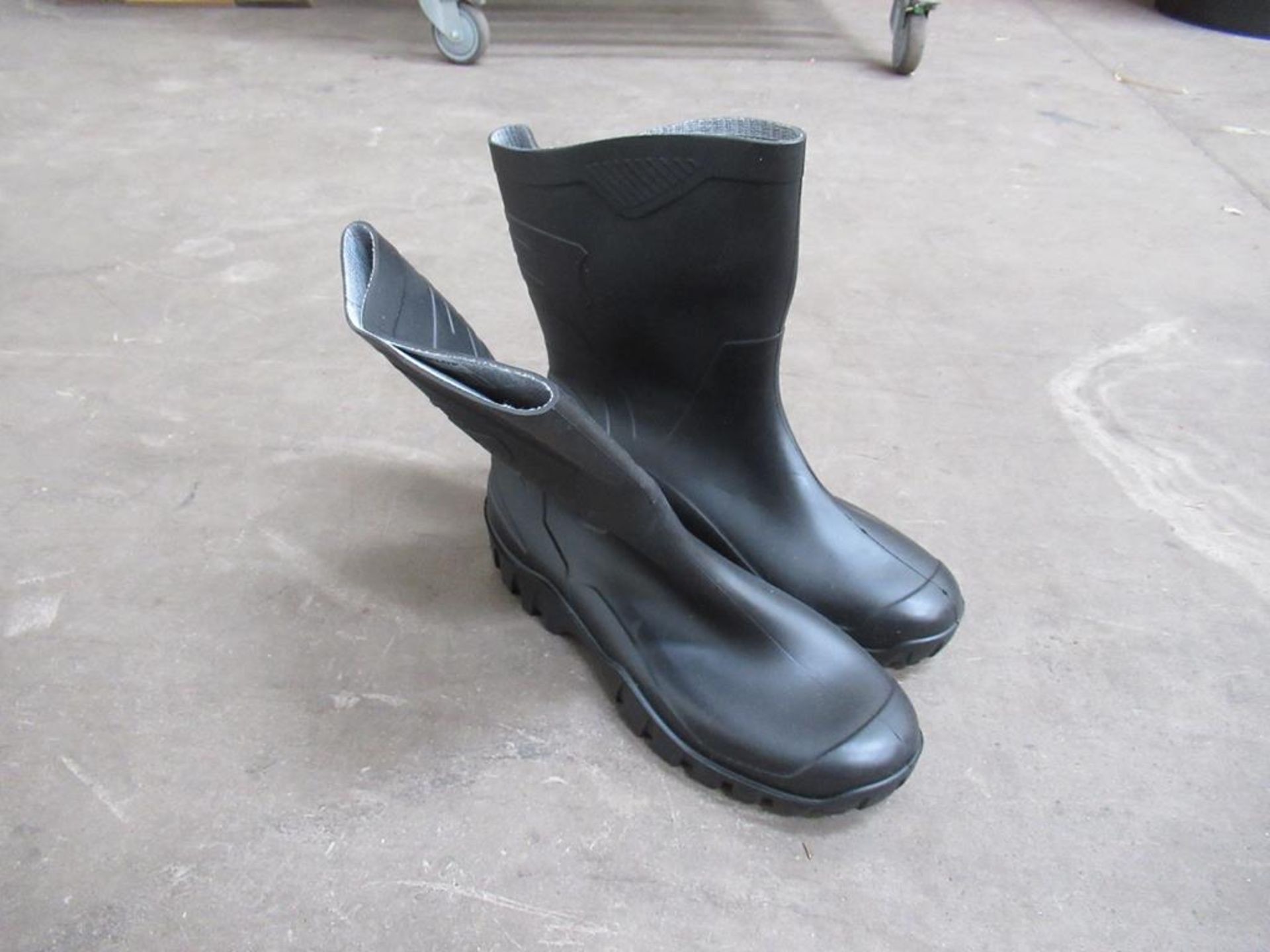 Black Wellington Boots in various sizes & lengths. - Image 3 of 5