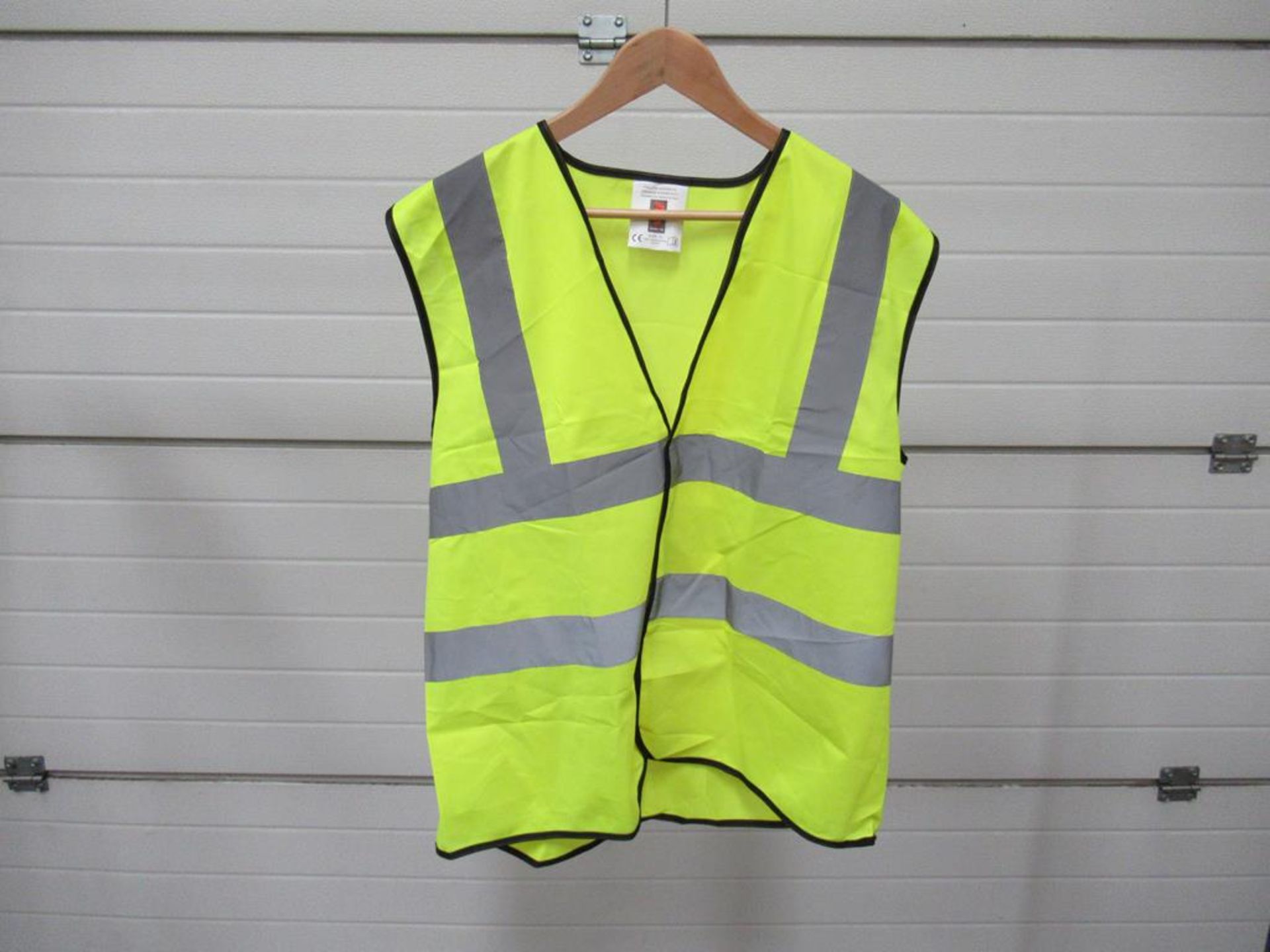 Hi-Vis Jogging Trousers in Yellow & Orange, and Waistcoats in Orange & Yellow.