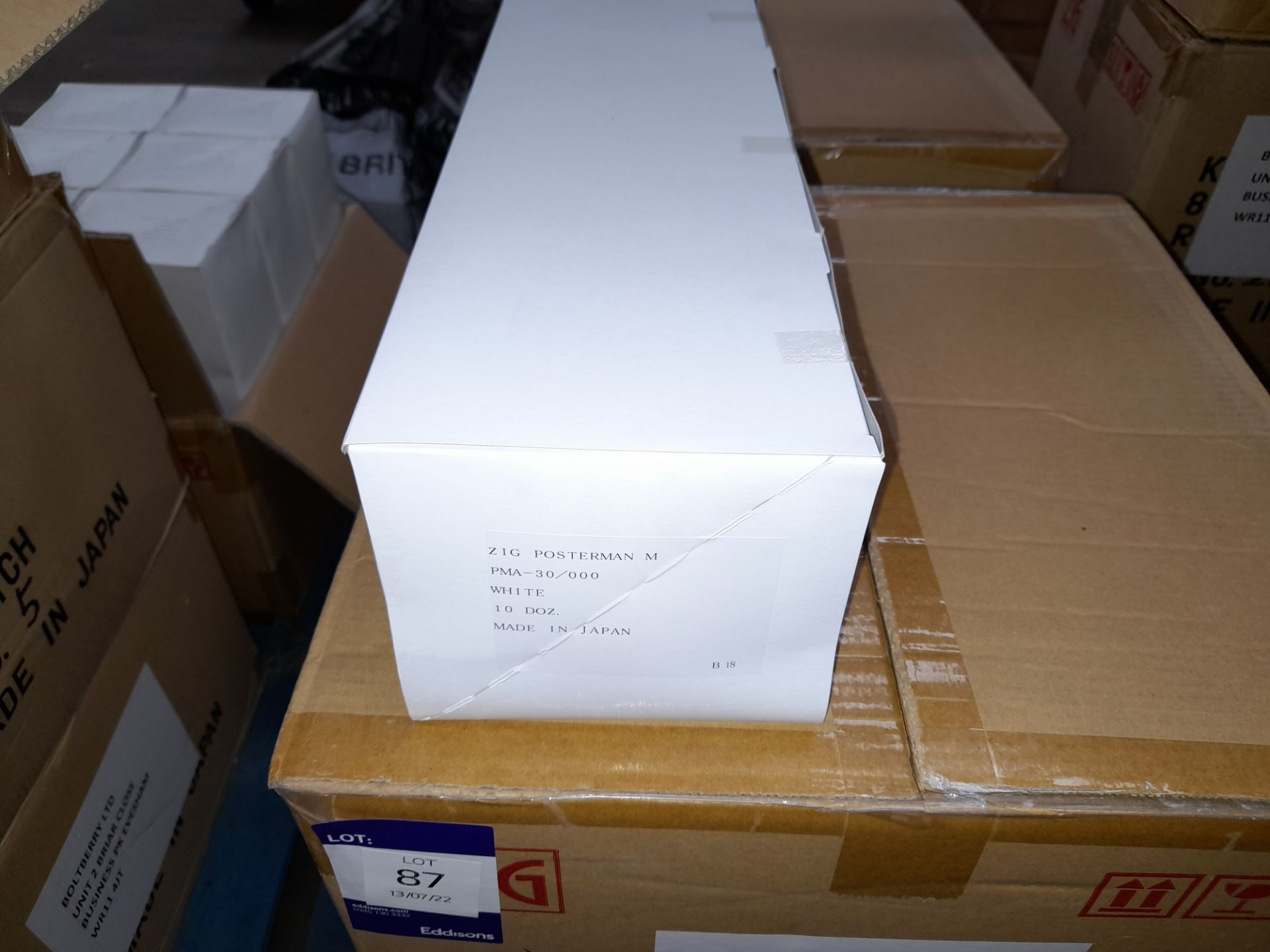 1 x Box of Kuretake Zig Posterman White PMA-30 Mar - Image 3 of 6