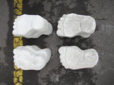 6x Stoneware Feet (8x Left, 8x Right)