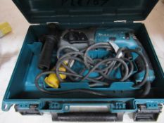 Makita Hammer Drill 110v in case