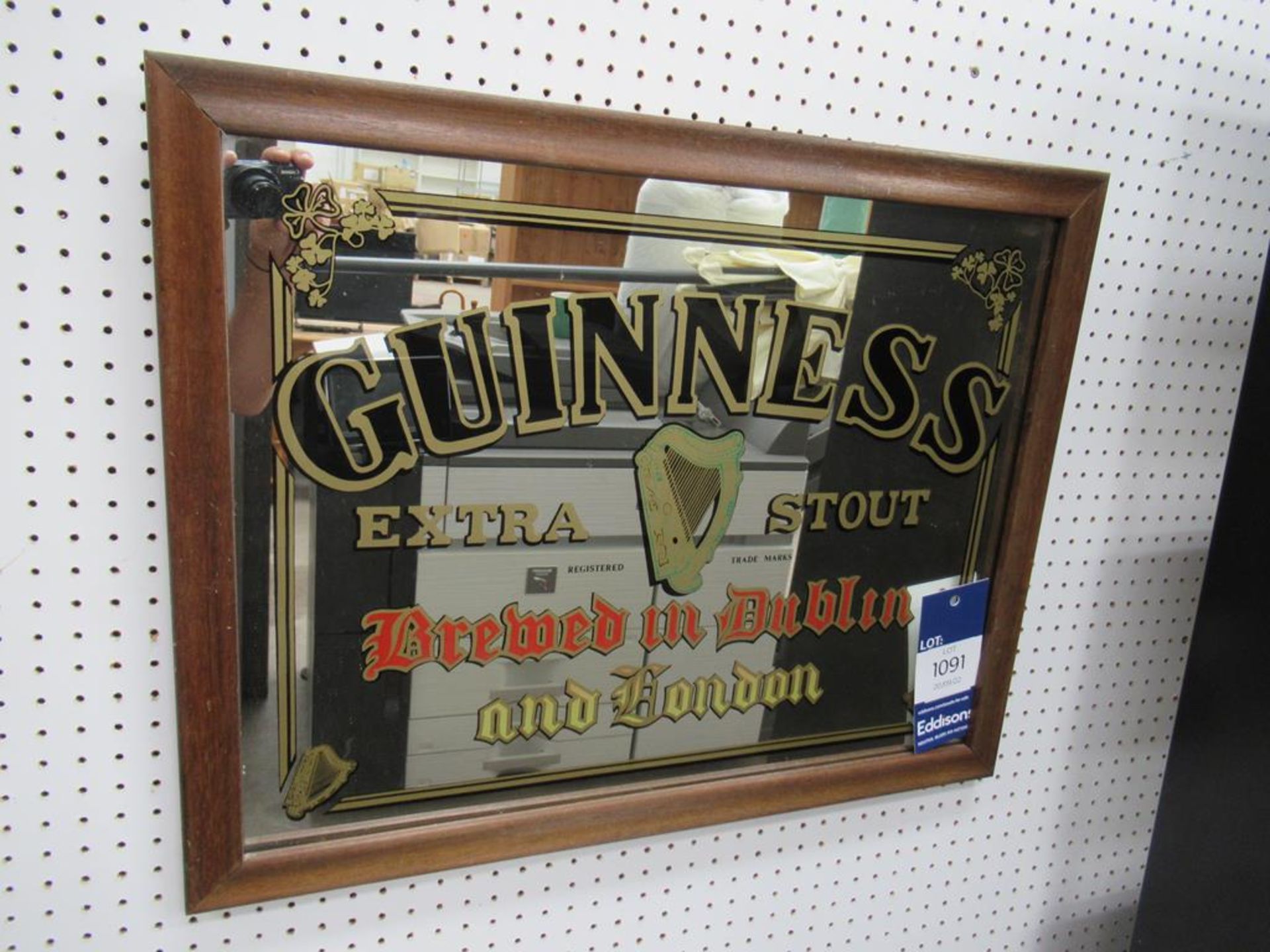 Guinness Pub Style Mirror