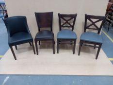 4 x Assorted Dining Chairs