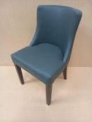 7 x Leather Effect Dining Chair