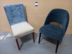 2 x Upholstered Dining Chairs