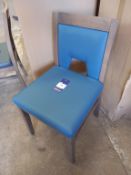 14 x Doyle Side Chairs in Lagoon blue