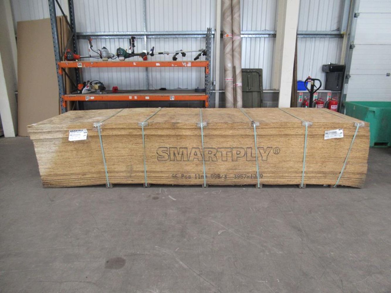 Short Notice Auction – Sale of SmartPly, Chipboard and Lionboard Sheets – Relisted due to purchaser defaulting