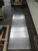 Stainless steel worktop 2940mmx690mm