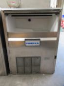 Porkka stainless steel undercounter ice machine model MIGEL KF145